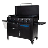 Pit Boss Grills | 5-Burner Ultimate Plancha + Free Tool Kit Gas Griddles