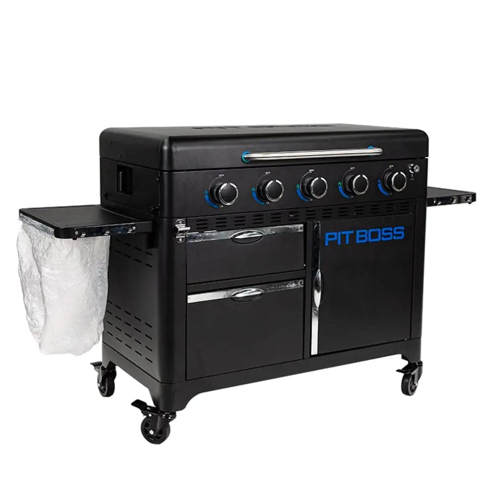 Pit Boss Grills Pit Boss 5 Burner Ultimate Plancha Free Tool Kit Pro Smoke BBQ