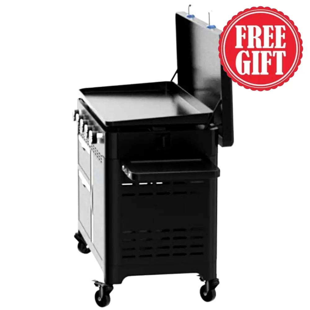 Pit Boss Grills | 5-Burner Ultimate Plancha + Free Tool Kit Gas Griddles