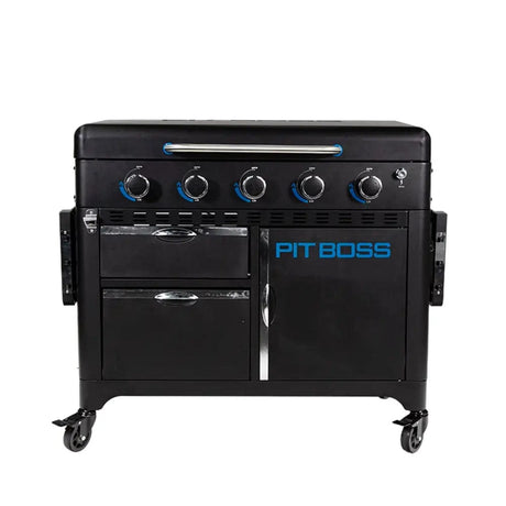 Pit Boss Grills | 5-Burner Ultimate Plancha + Free Tool Kit Gas Griddles