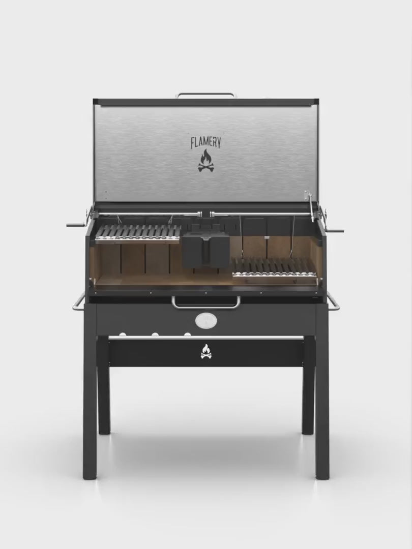 FLAMERY | ASADO PRO.1.2 / Large Asado Grill on Stand