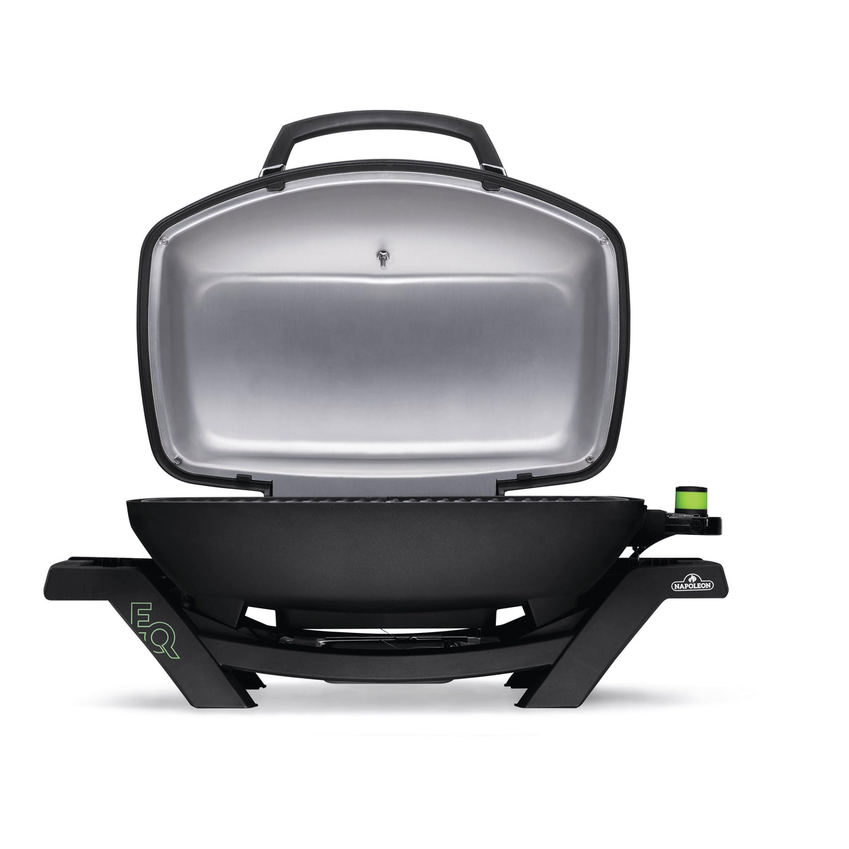 Napoleon Electric Portable BBQ Grill lid open