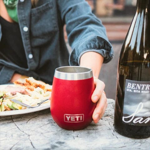 YETI - Rambler 10oz (296 ml) Wine Tumbler - Rescue Red