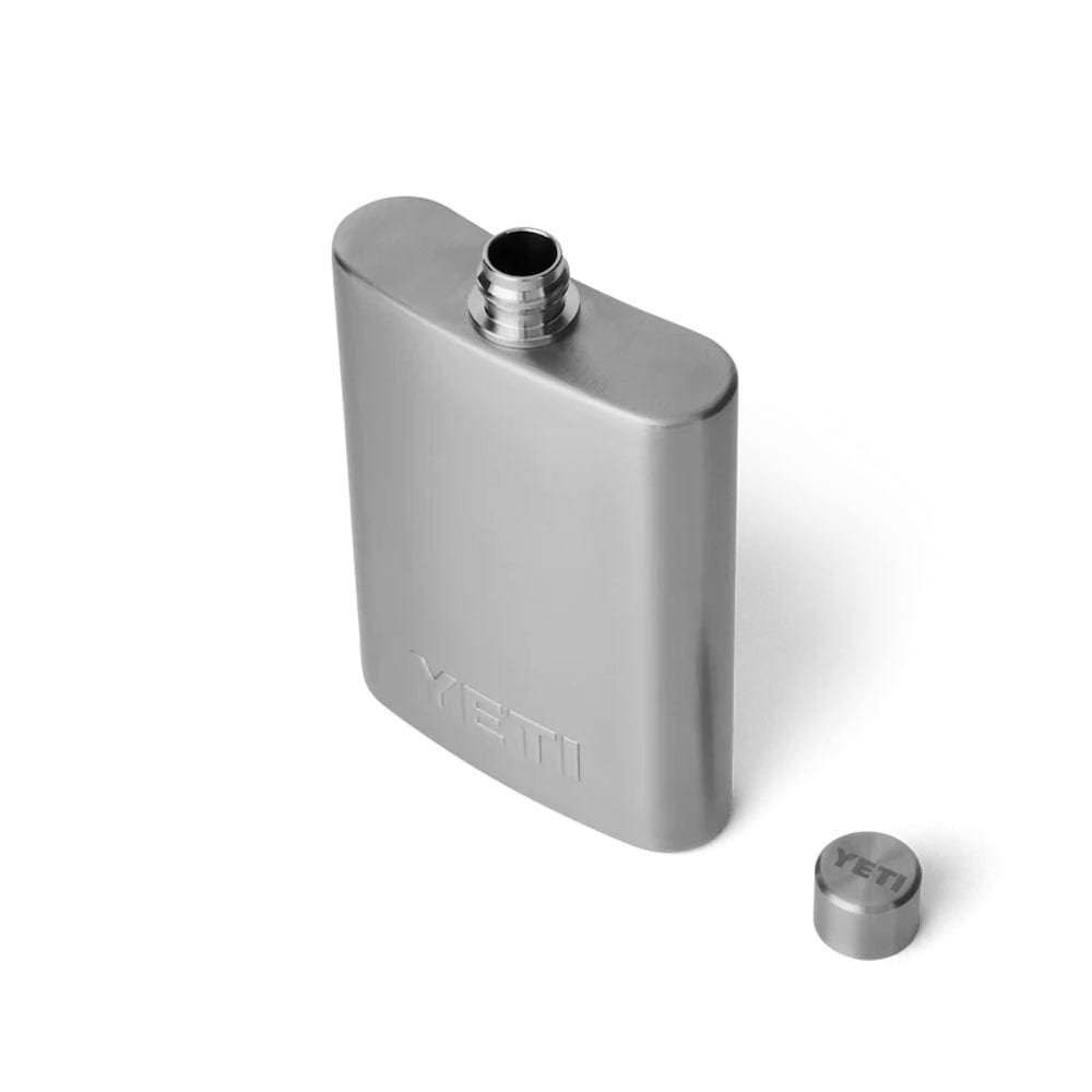YETI Flask stainless steel open