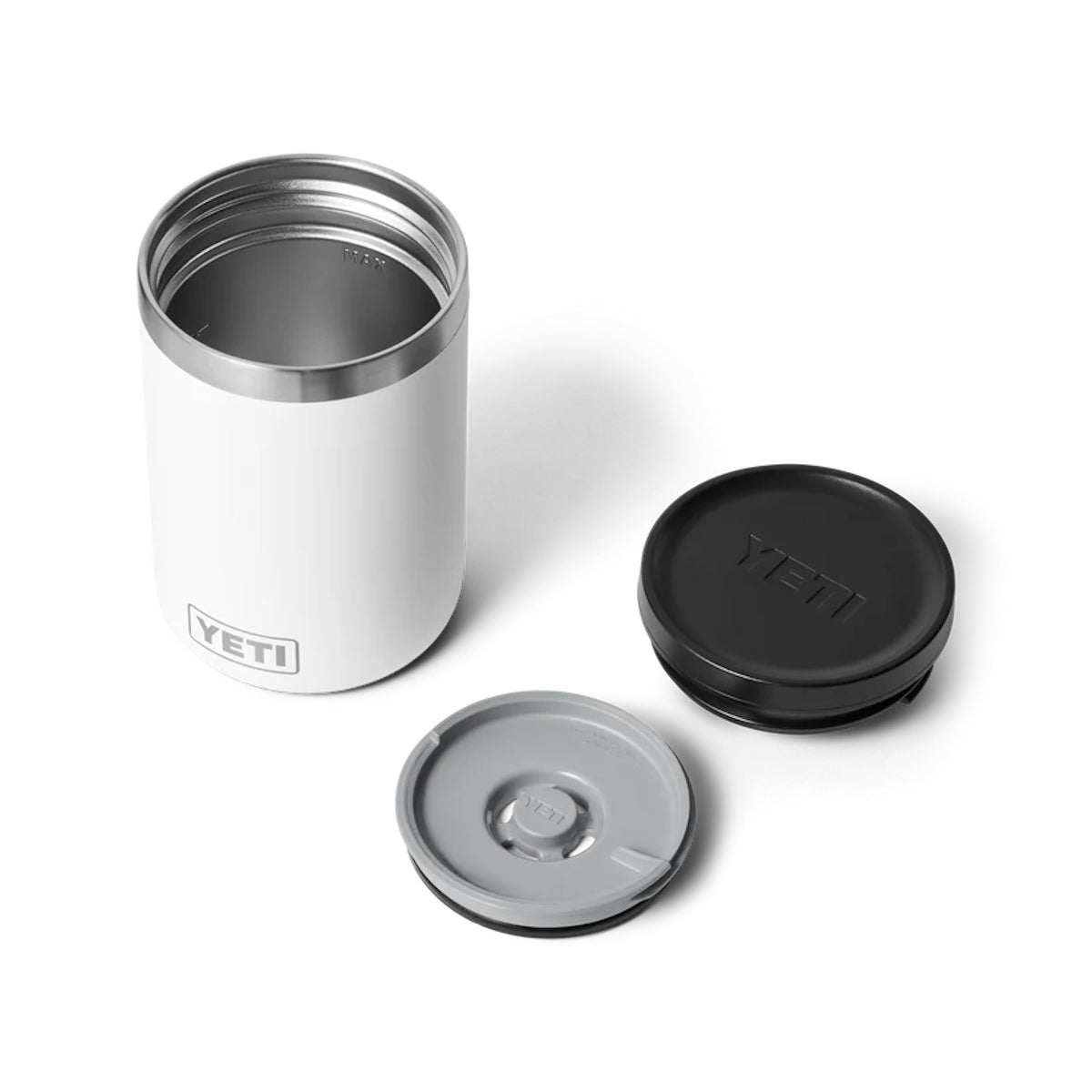 YETI Rambler Food Jar 16 oz Core Colours white jar all parts