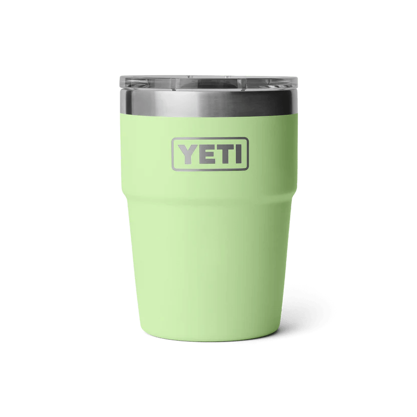 YETI Rambler 16oz Stackable Cup lime front view