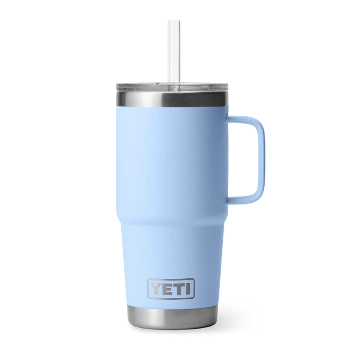 YETI - Rambler 25oz (710ml) Straw Mug (Various Colours)
