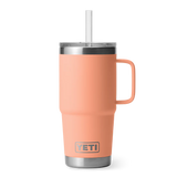 YETI - Rambler 25oz (710ml) Straw Mug (Various Colours)