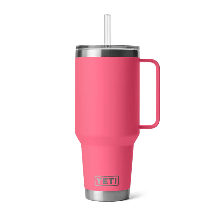 YETI | Rambler® 42 oz Straw Mug With Straw  Lid - Tropical Pink