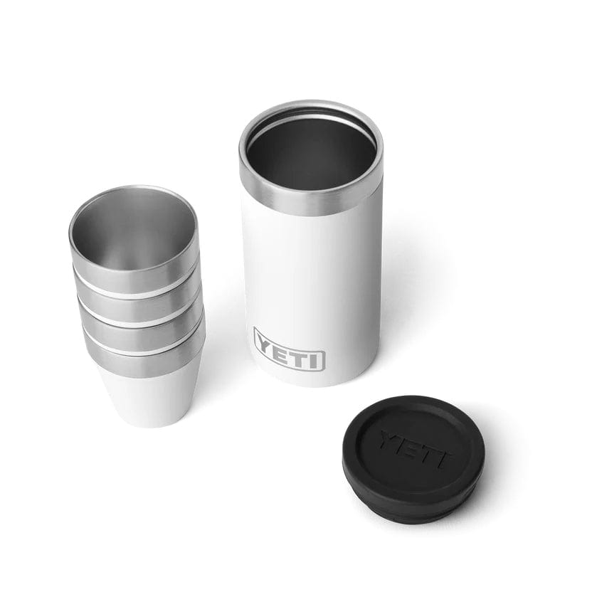 YETI Shot Glasses with Carrying Case white 