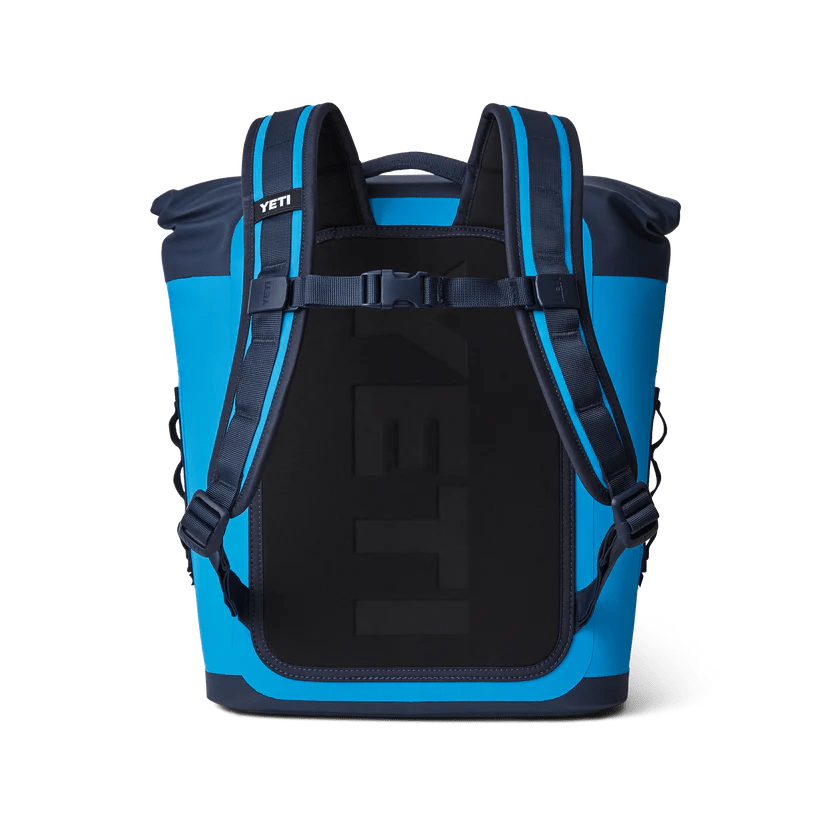 YETI Hopper M12 Soft Backpack Cooler Big Wave Blue