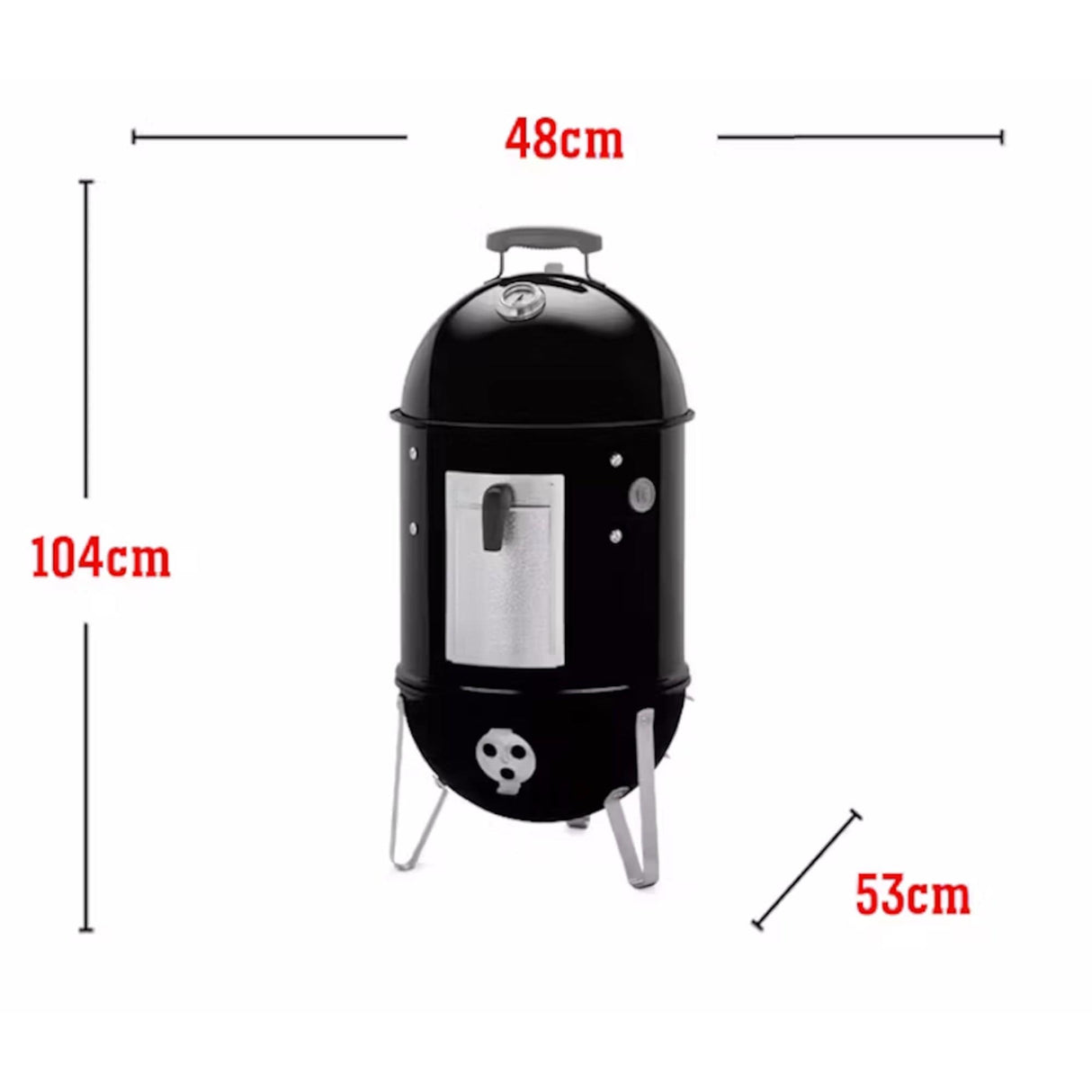 Weber | Smokey Mountain Cooker Smoker 47cm + Free Outdoor Cover