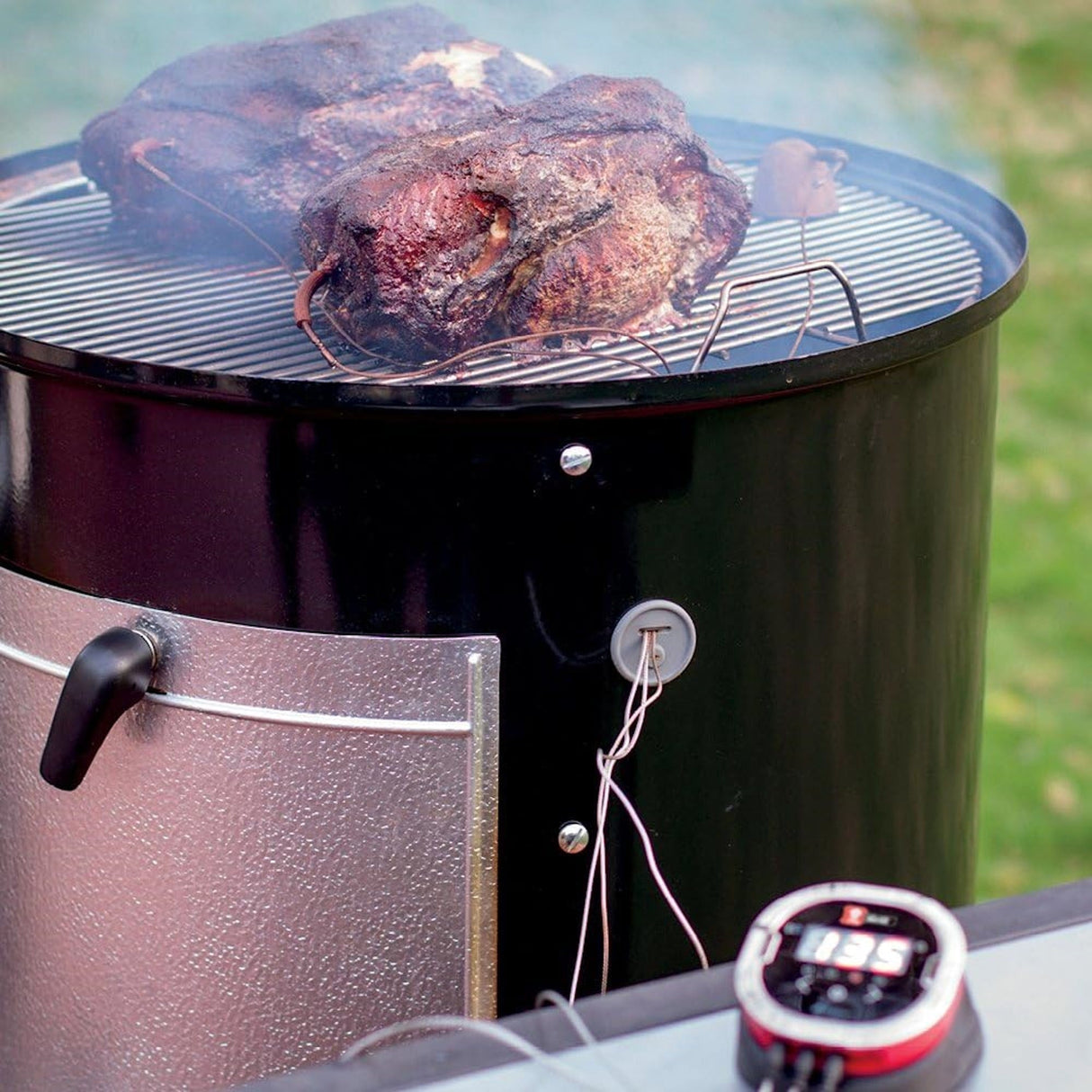 Weber | Smokey Mountain Cooker Smoker 57cm + Free Outdoor Cover