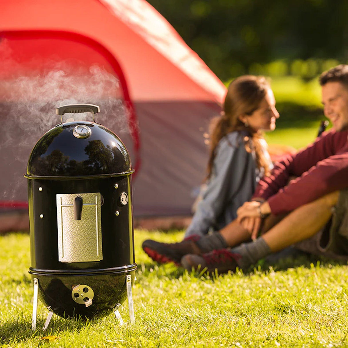 Weber | Smokey Mountain Cooker Smoker 57cm + Free Outdoor Cover