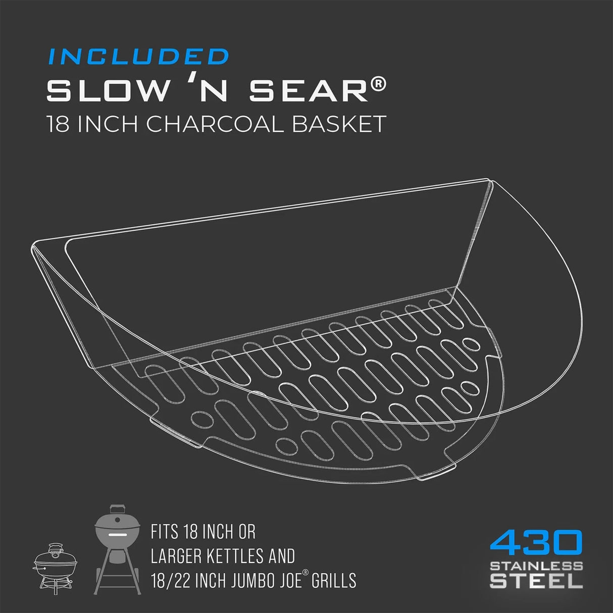 SnS Grills | Home 'N Roam Travel Kettle Charcoal Grill (Pre-Order))