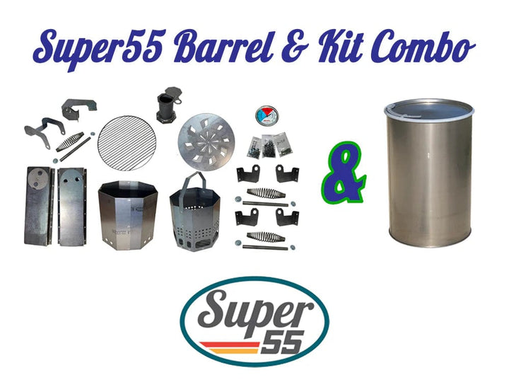 Super55 Ugly Drum Vertical Smoker (UDS)