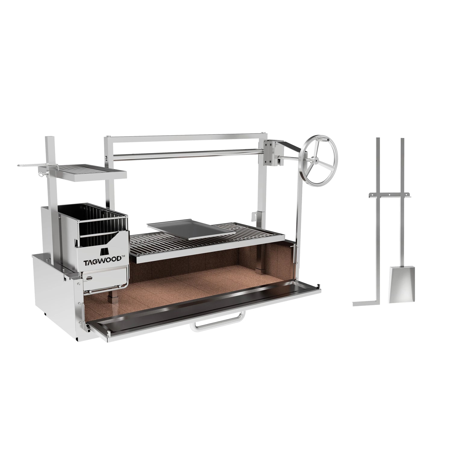 Tagwood BBQ | Argentine Wood Fire & Charcoal Gaucho Grill | BBQ25SS