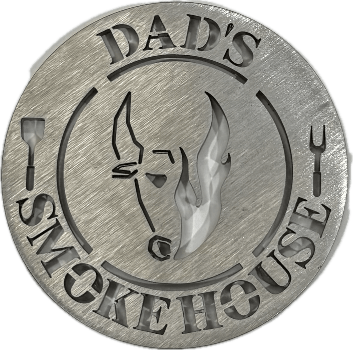 Dads Smokehouse - Stainless Steel Trivet/Coaster