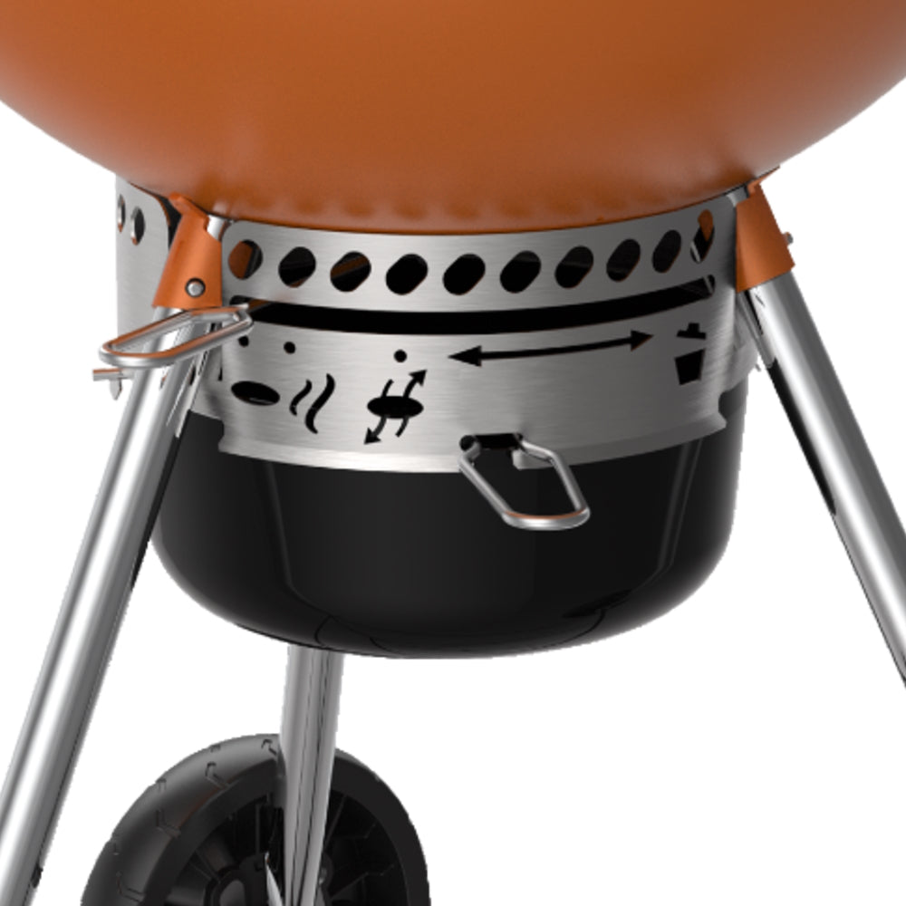 Weber | Master Touch GBS C-5755 Charcoal Grill | Burnt Orange  57cm