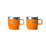 orange  YETI Rambler 6 oz Stackable Mugs