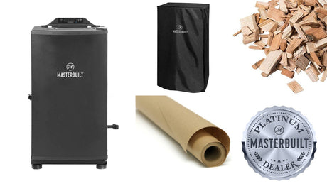 Masterbuilt Bluetooth Digital Electric Smoker 130P bundle