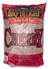 Front side of a 20 lb-pack of BBQr’s Delight Wood Pellet Grill Fuel – Cherry 