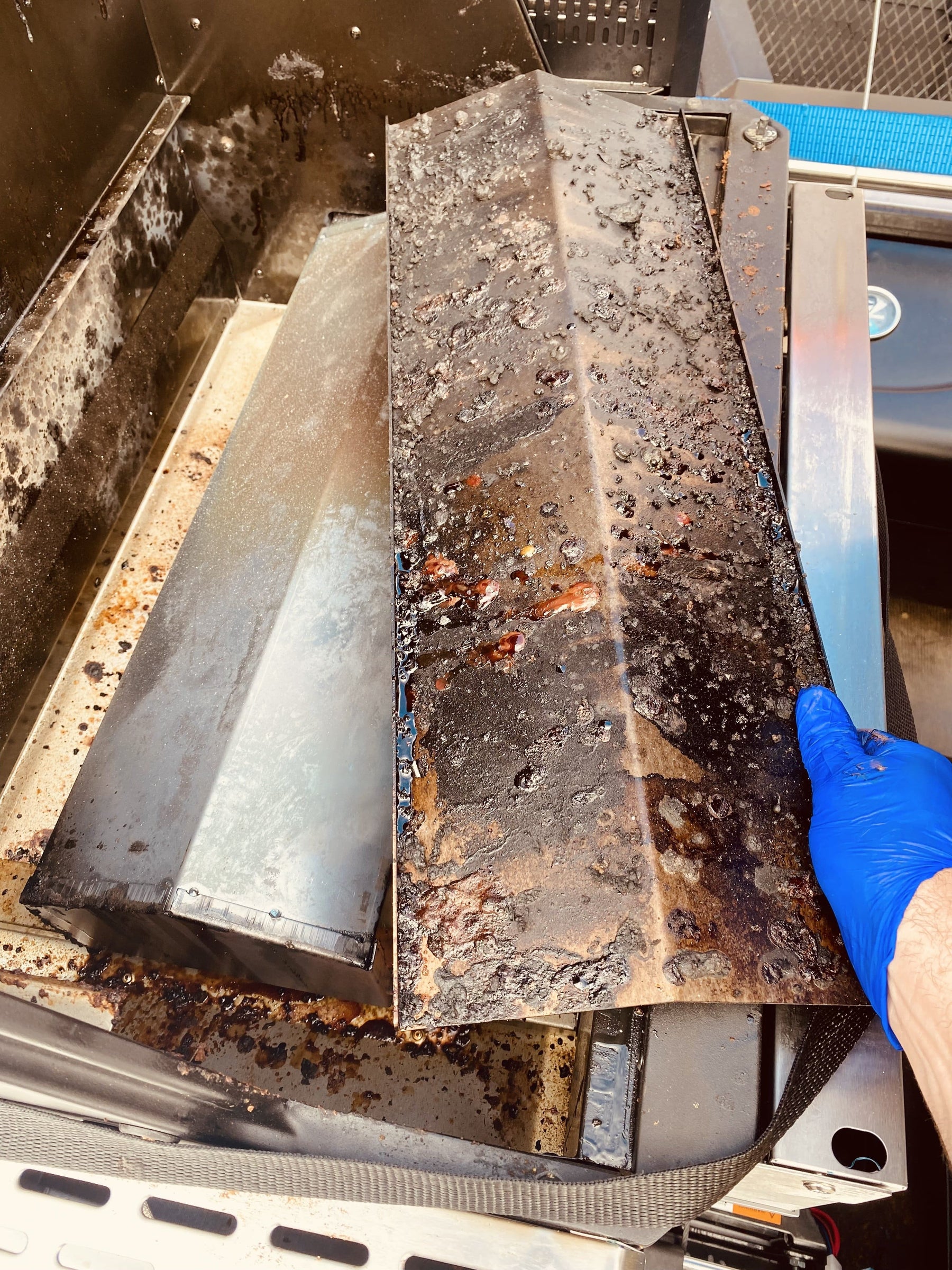 Masterbuilt Gravity Fed Modifications Drip Pan Holder And Manifold