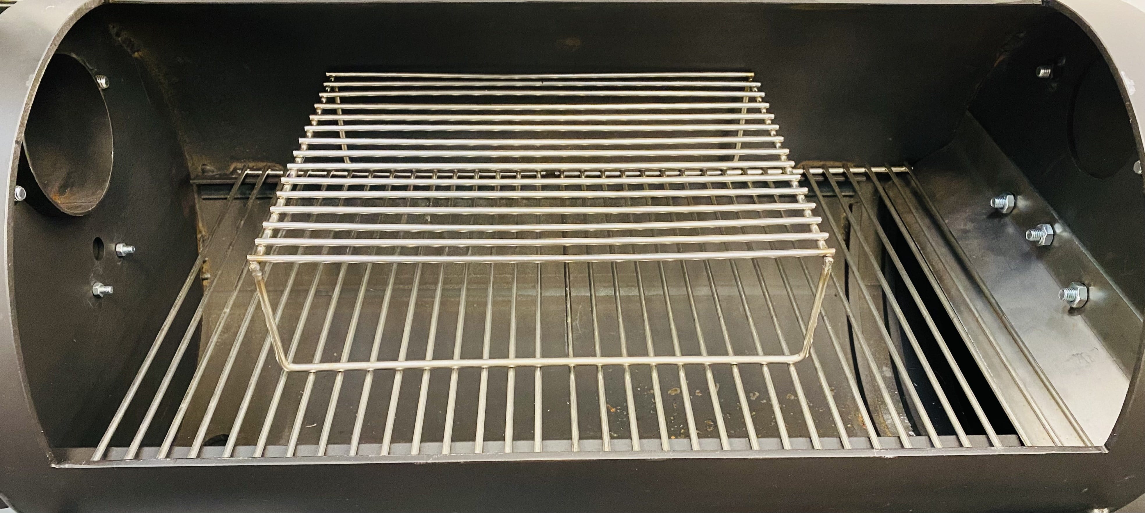 Cactus Jack Offset Smoker Grill Grate Extender Shelves Pro