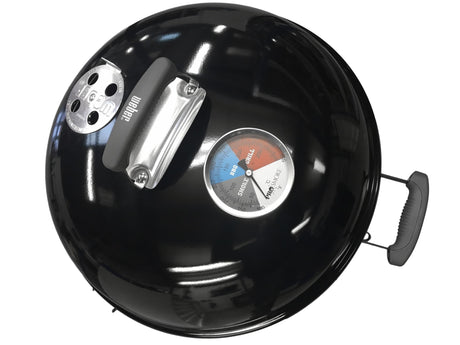 Weber BBQ with ProSmoke Temperature Gauge