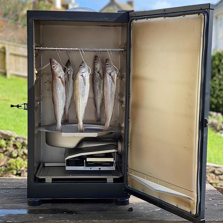 Fish Hanging in Masterbuilt Electric Smoker