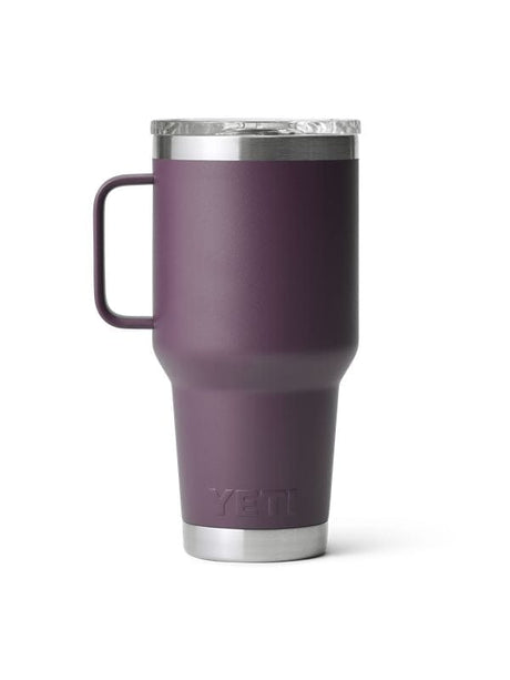 the other side-view of a YETI - Rambler 30 oz (887ml) Travel Mug in Nordic Purple