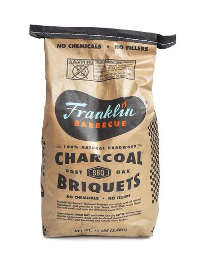 Franklin Barbecue Charcoal Briquette bag front