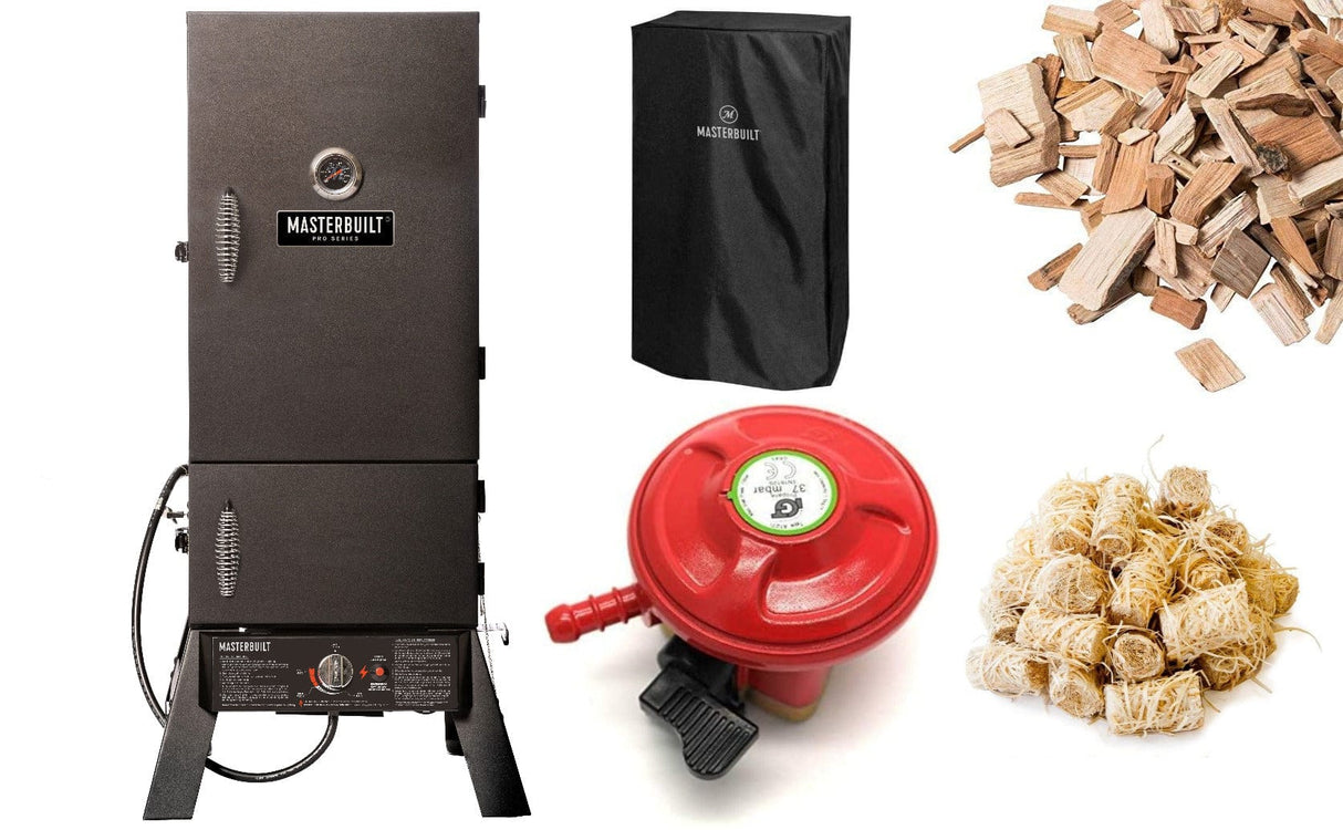 Masterbuilt Dual Fuel Smoker 230S bundle