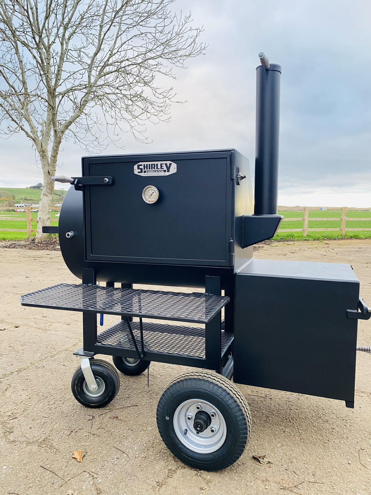 Shirley Fabrication - Reverse Flow Smoker