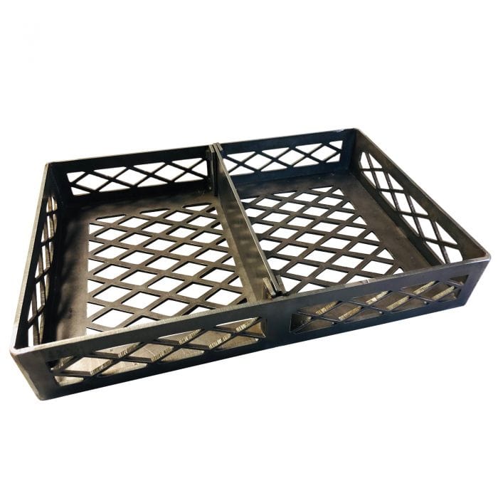 Charcoal Baskets by Burn Shop rectangular
