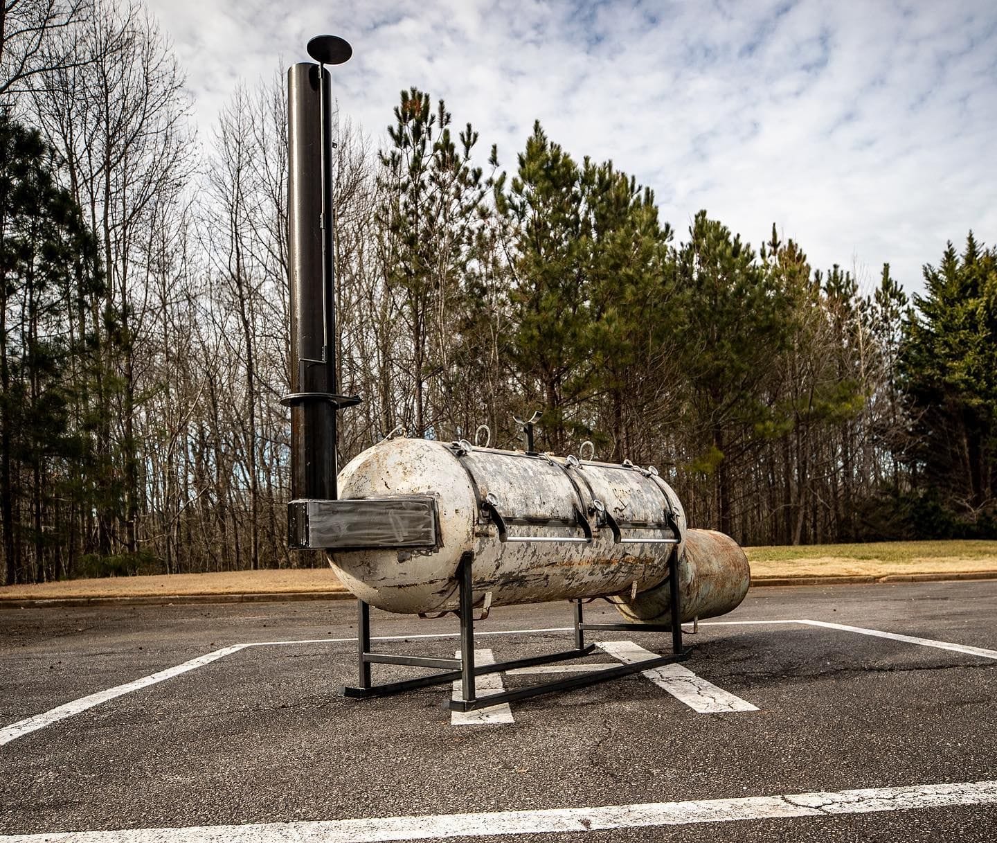 250 gallon hotsell propane tank smoker