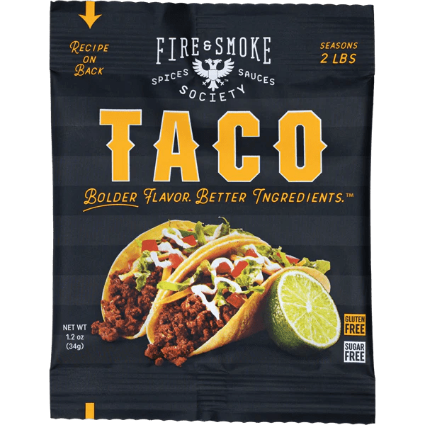 Fire & Smoke Society - Taco Seasoning Pouch