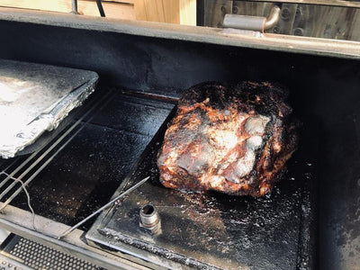 Offset Smoker Baffle Heat Stone